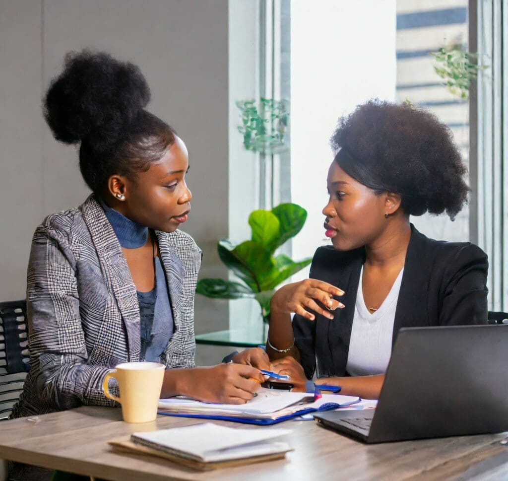 conversation at table IN THE OFFICE constructive criticism-feedbacks