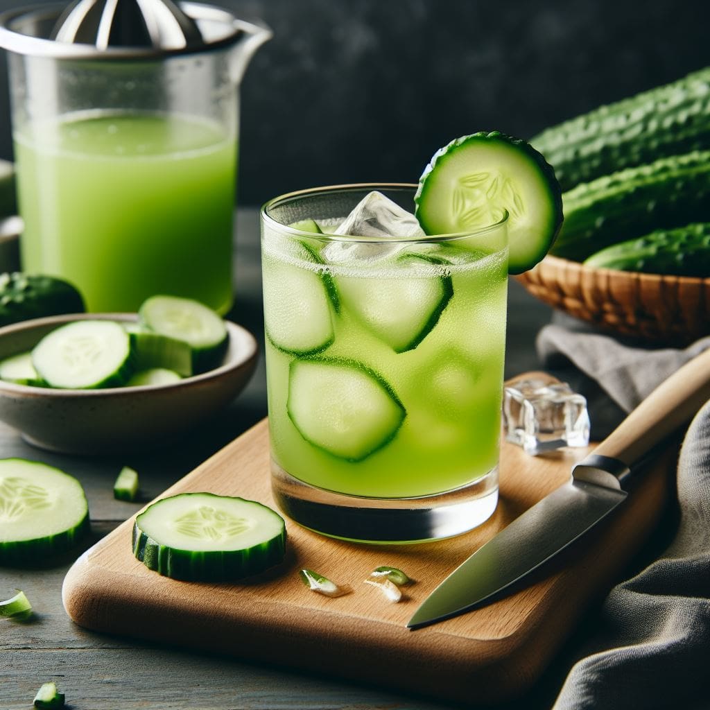 An image of cucumber juice