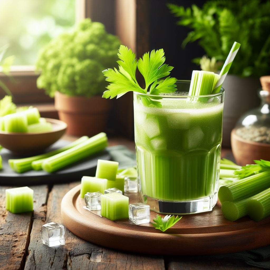 An Image of celery juice