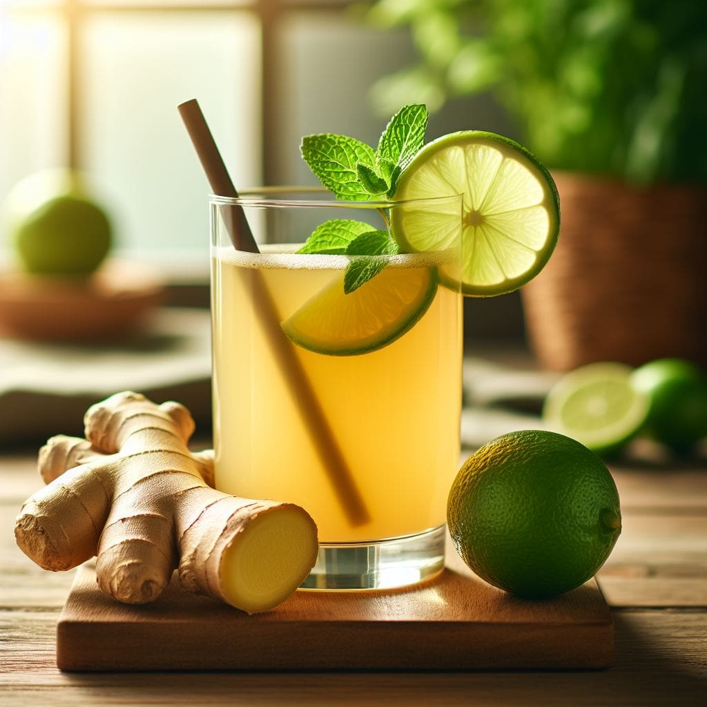 An image of ginger juice