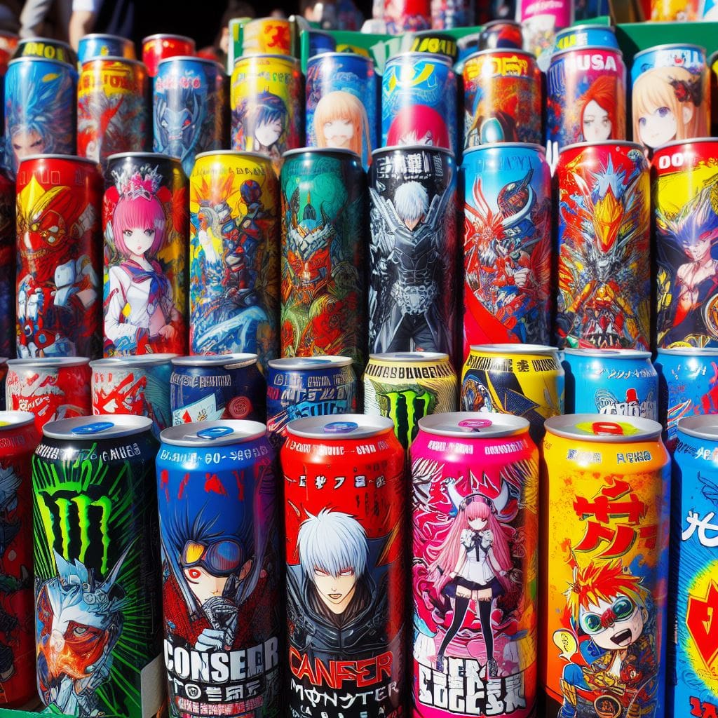 Image-showing-varieties-of-energy-drinks-at-a-social-gathering