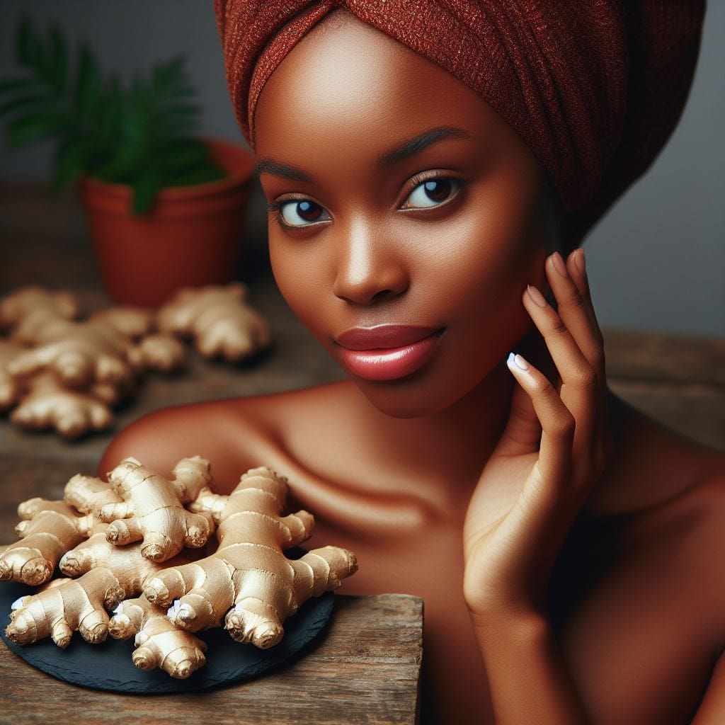 The-Use-of-ginger-for-women.-An-Image-of-an-African-woman