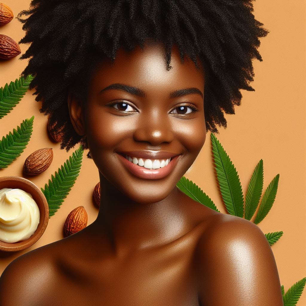 a-smiling-Nigerian-woman-with-glowing-skin-and-healthy-styled-natural-hair.