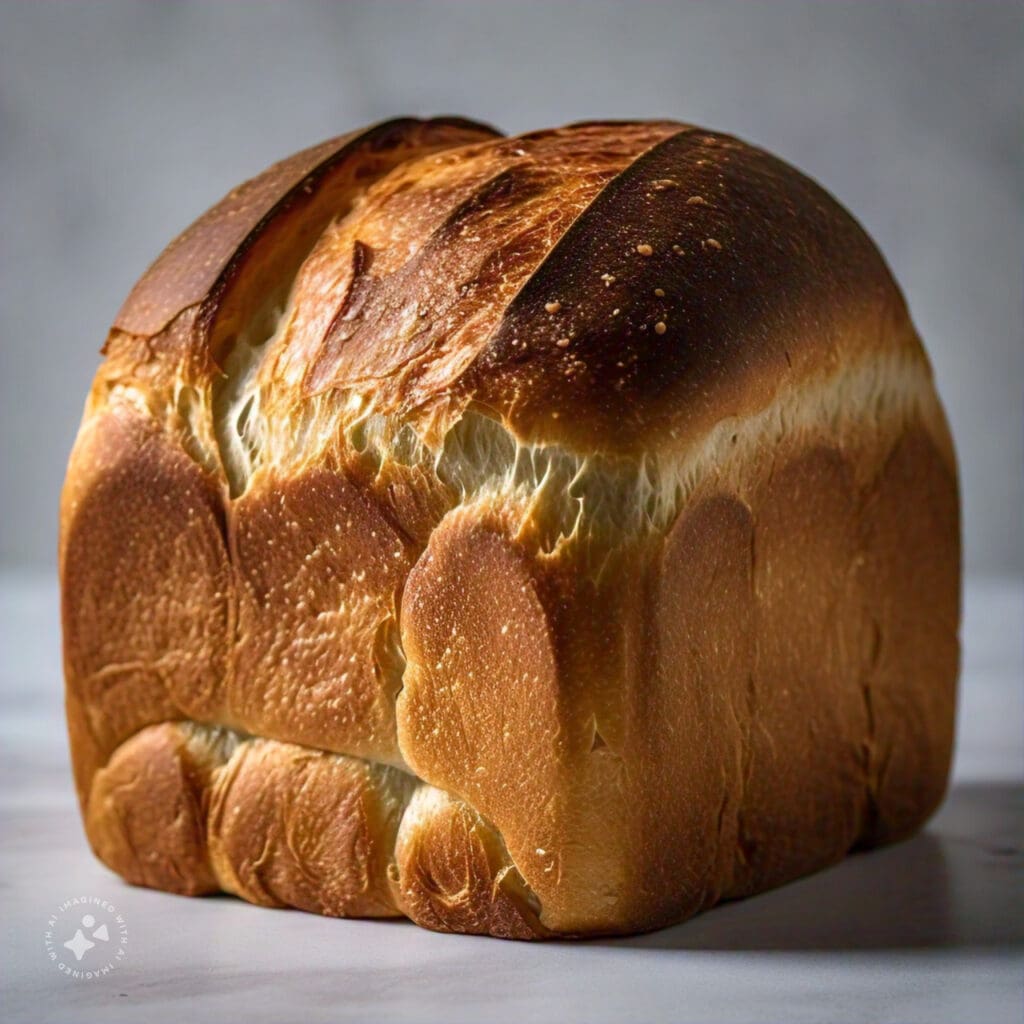 A loaf of Nigerian Agege bread, a deep-fried dough flavored with peppers and spices