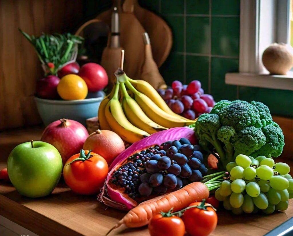 Healthy fruits and vegetables for boosting a child’s immune system