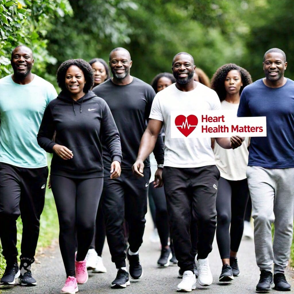 People walking as exercise